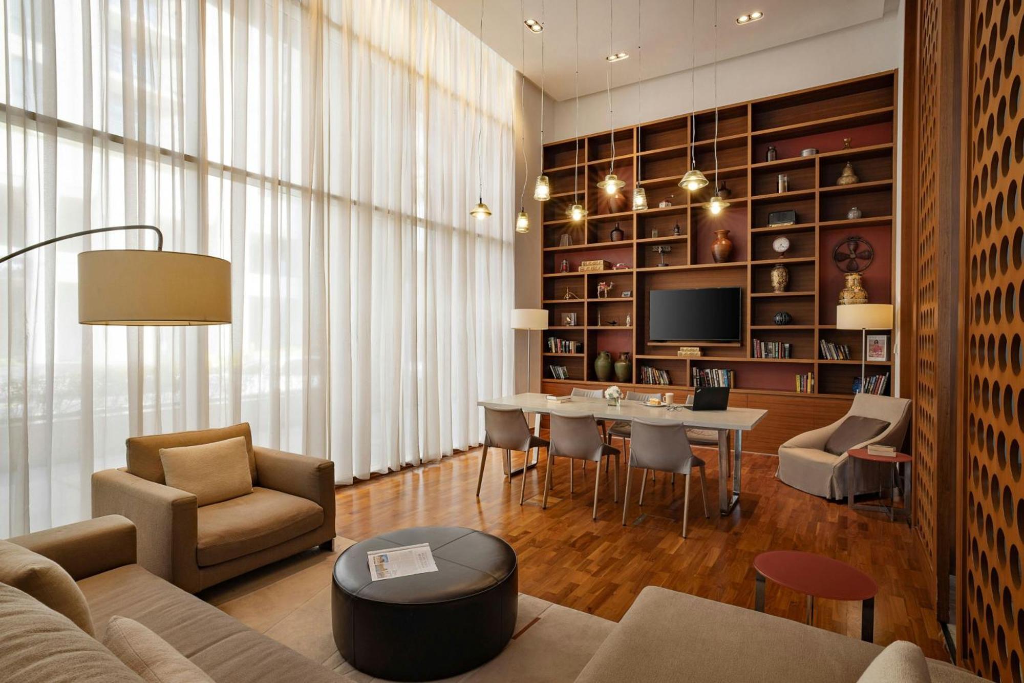 Marriott Executive Apartments Dubai Creek Exterior foto