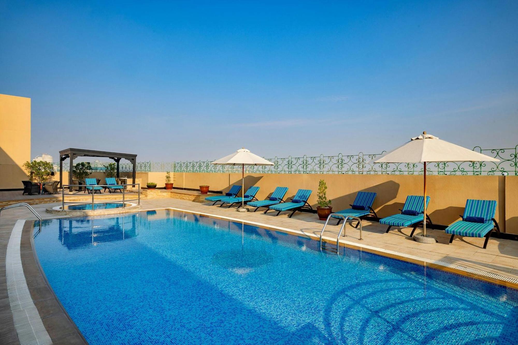Marriott Executive Apartments Dubai Creek Exterior foto