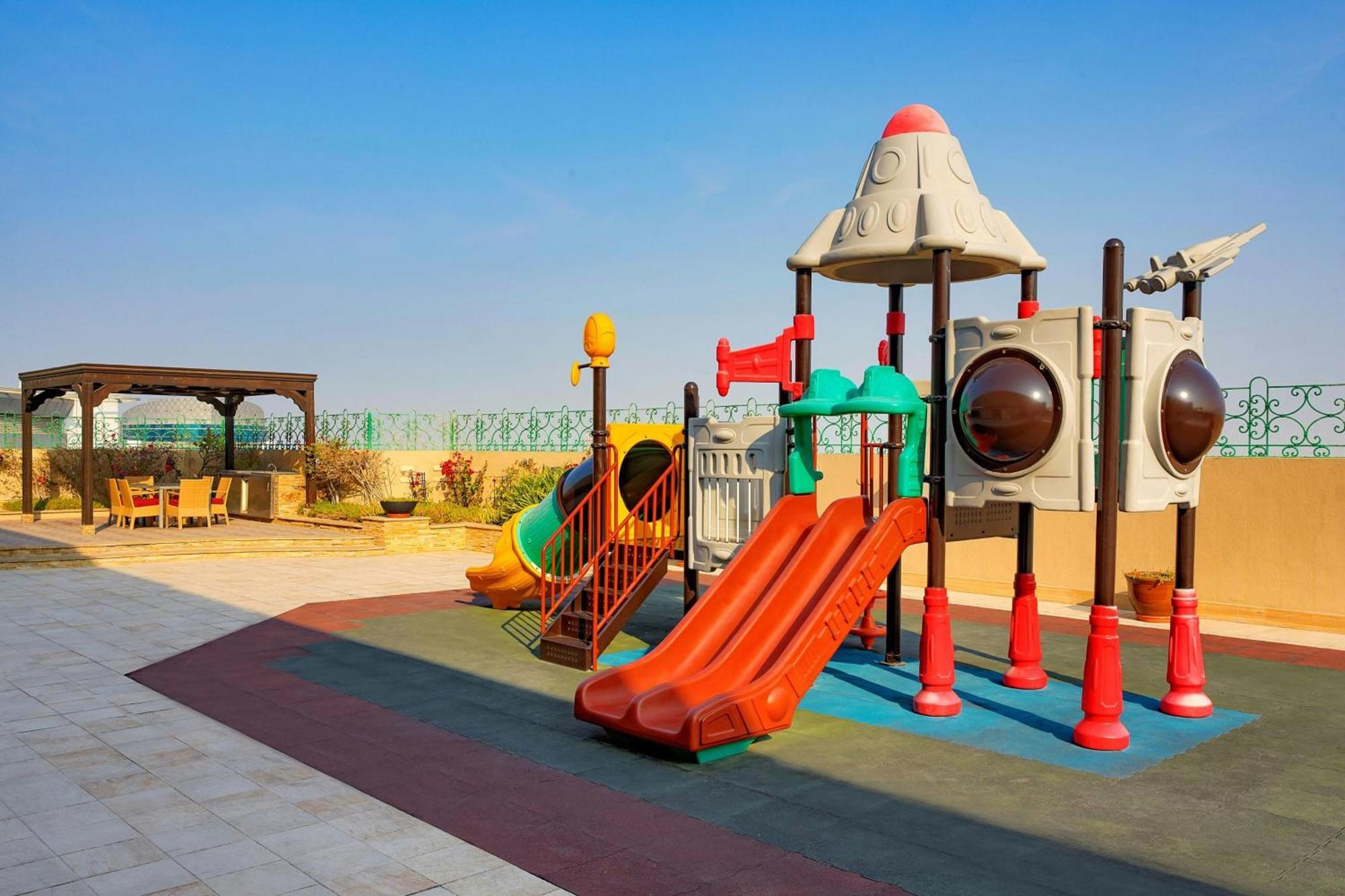 Marriott Executive Apartments Dubai Creek Exterior foto