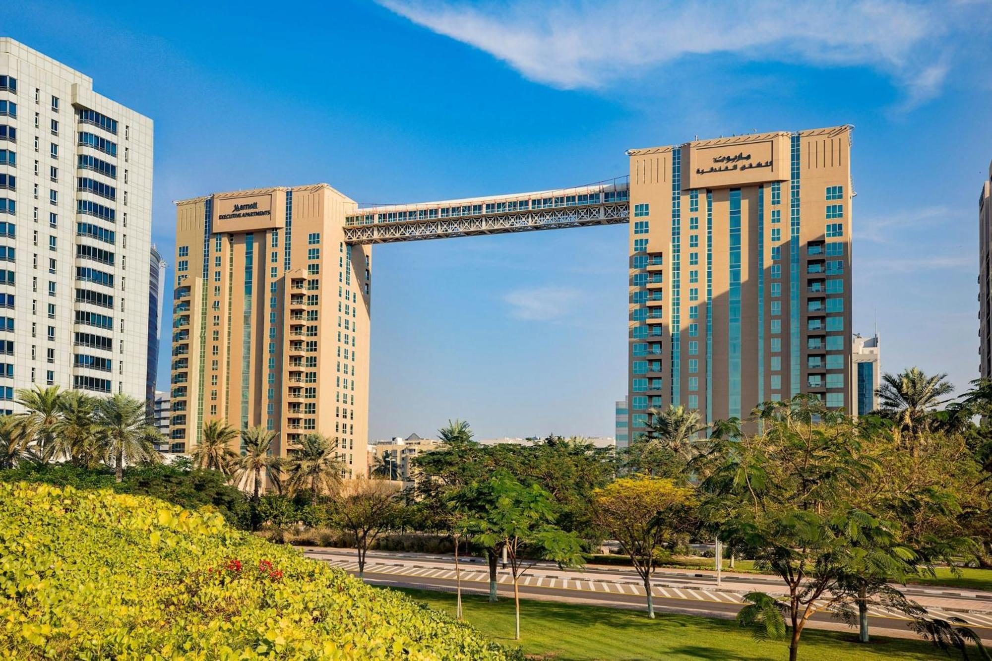 Marriott Executive Apartments Dubai Creek Exterior foto